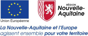 Auriau | Logo UE et Nouvelle-Aquitaine