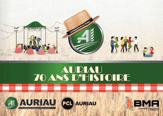 Le livre des 70 ans d'Auriau