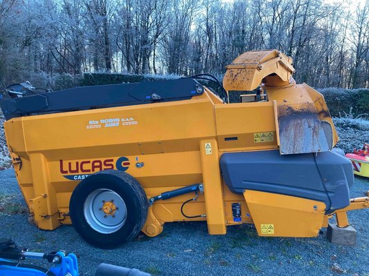Désileuse pailleuse méllangeuse Lucas castor plus 60 G