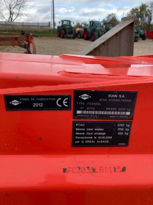 Unknown range 347 Kuhn FC303GL